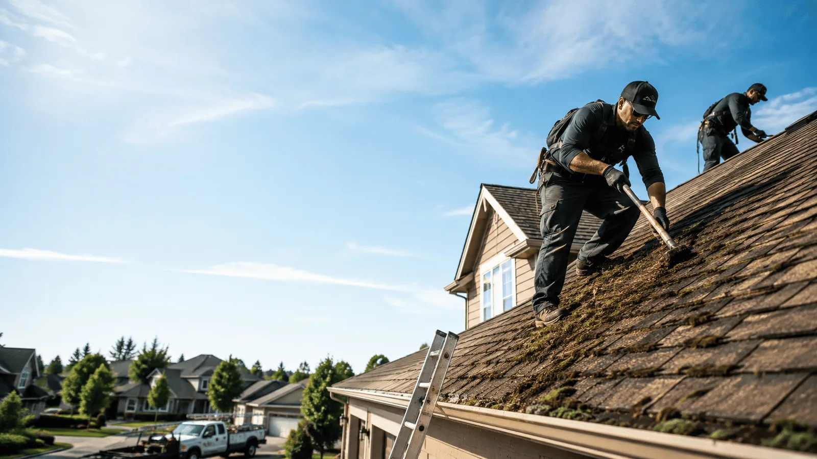 Roof Moss Removal in Stratham, NH near me